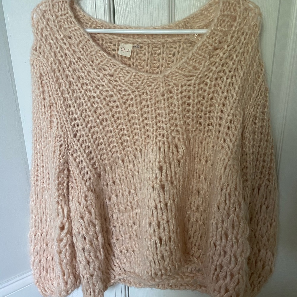 Blush Chunky Knit Sweater